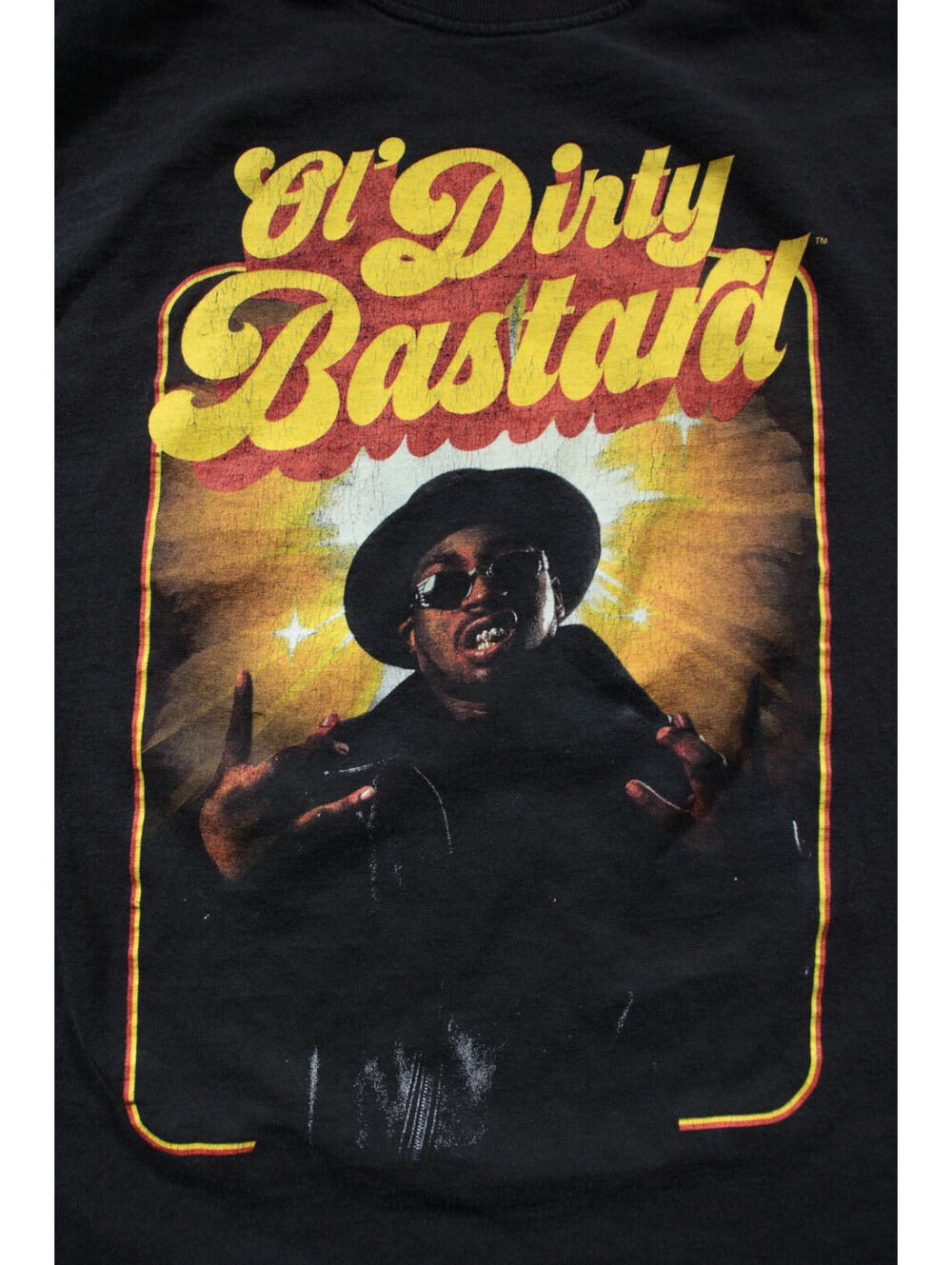 Ol' Dirty Bastard Tour Concert T-Shirt Black Shirt M